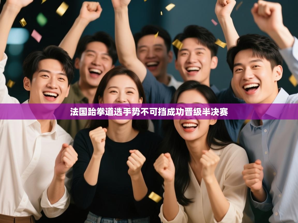 法国跆拳道选手势不可挡成功晋级半决赛 第2张