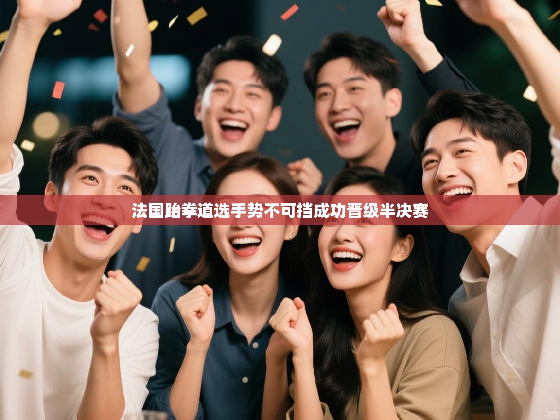 法国跆拳道选手势不可挡成功晋级半决赛 第1张
